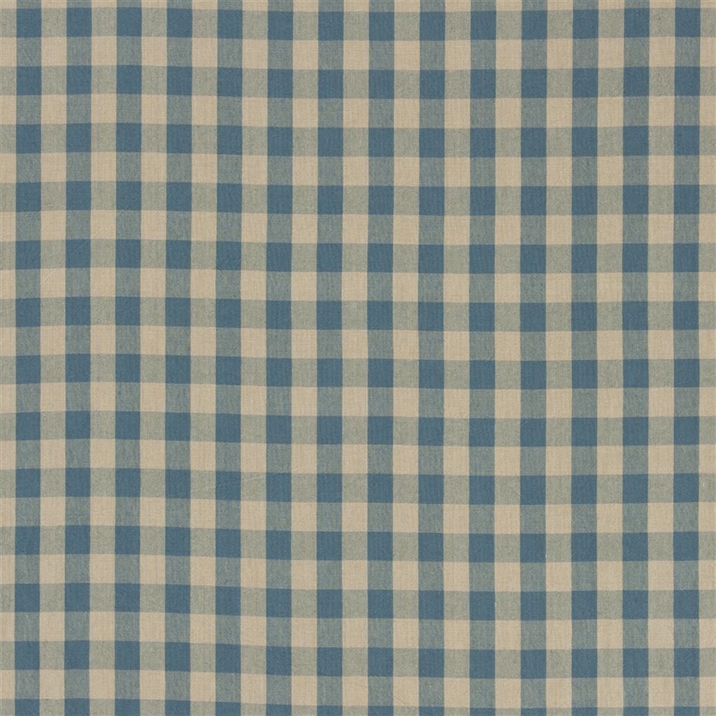 Old Forge Gingham - Chambray/linen