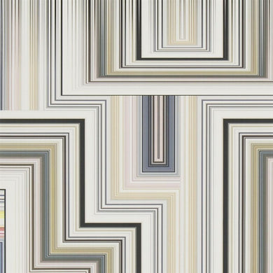 Abstract Malachite - Multicolore Wallpaper