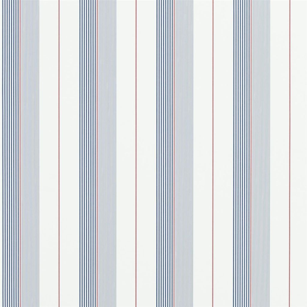 Aiden Stripe - Dark Blue/Red/White