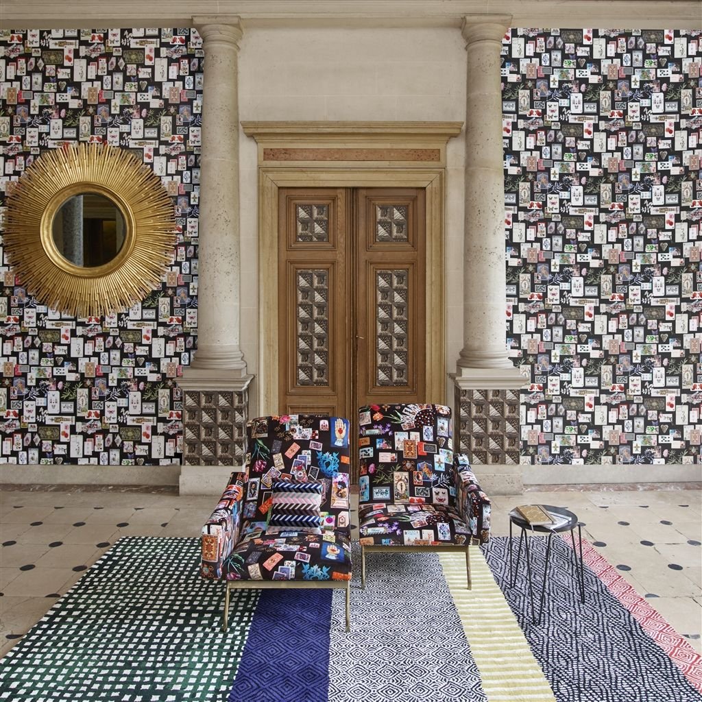 CL Palais Royal Wallpaper - Garnet