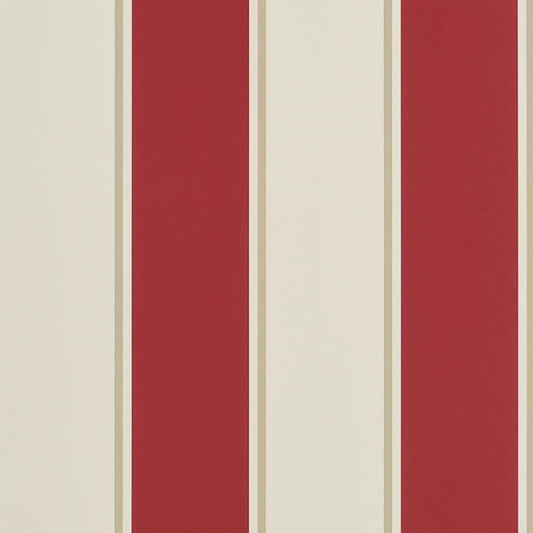 Mapleton Stripe - Vermilion