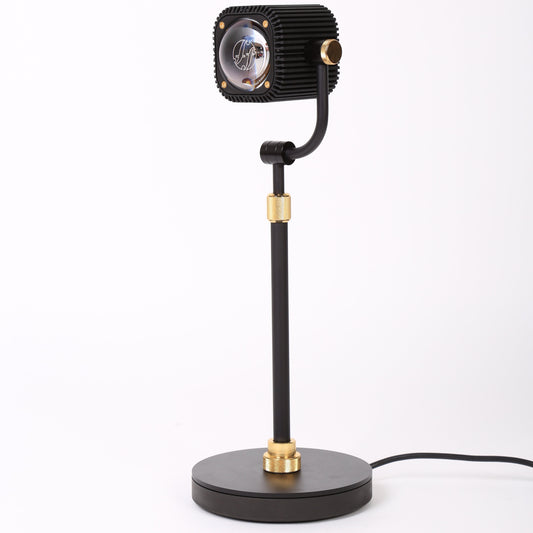 Corduroy Lampe de Bureau OAS Noir et Or 24k