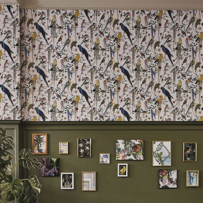 Papier Peint CL Birds Sinfonia Jonc