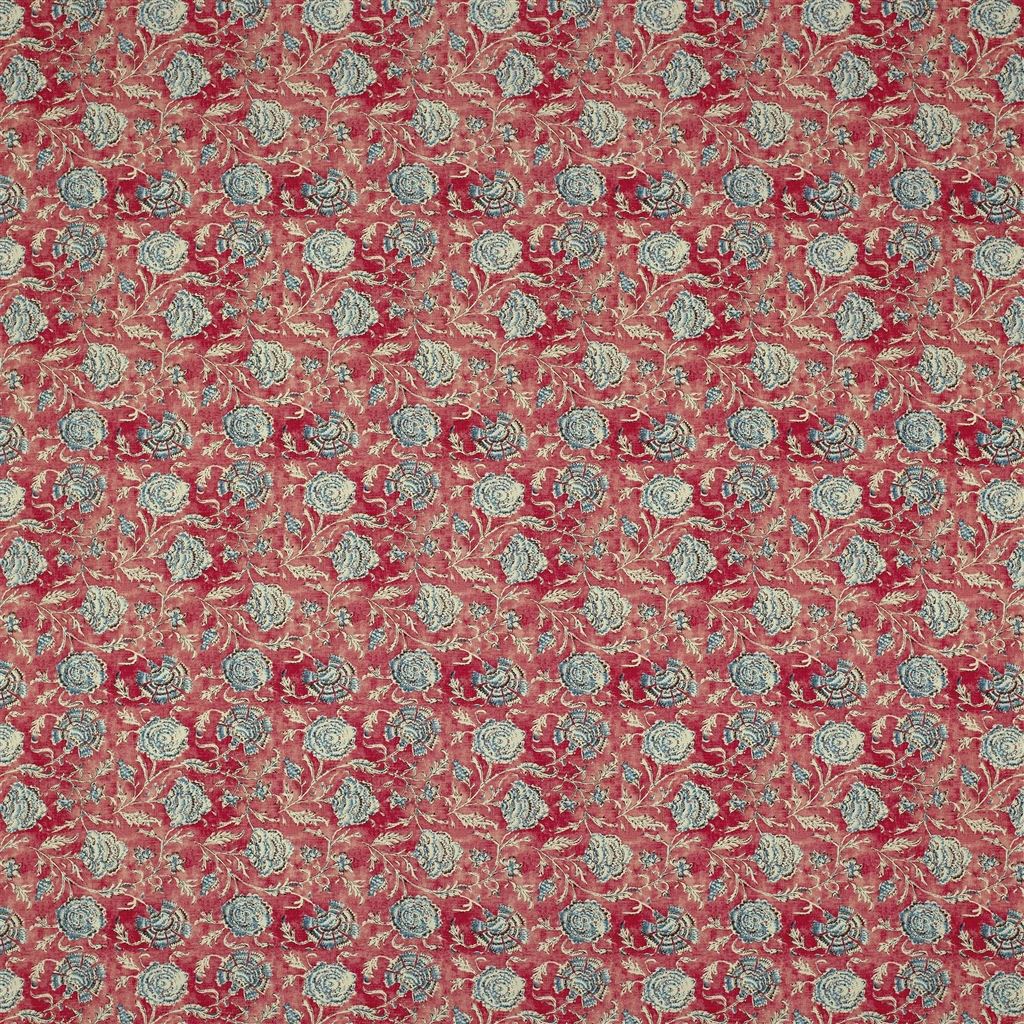 Shell Beach Batik - Scarlet