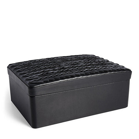 Adrienne Black Leather Box