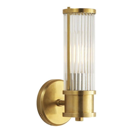 Allen Single Brass Wall Lamp
