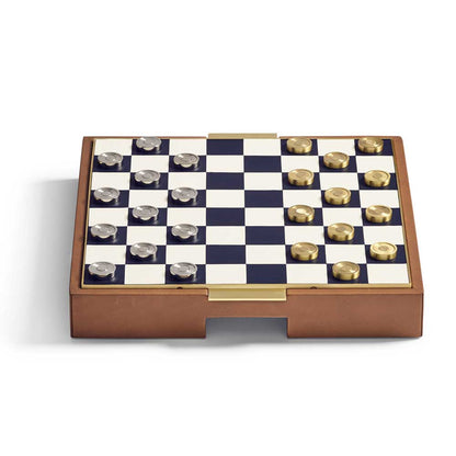 Fowler 2-in-1 Schach- und Damespiel