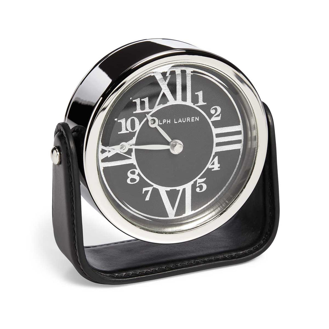 Horloge Brennan Cuir Noir