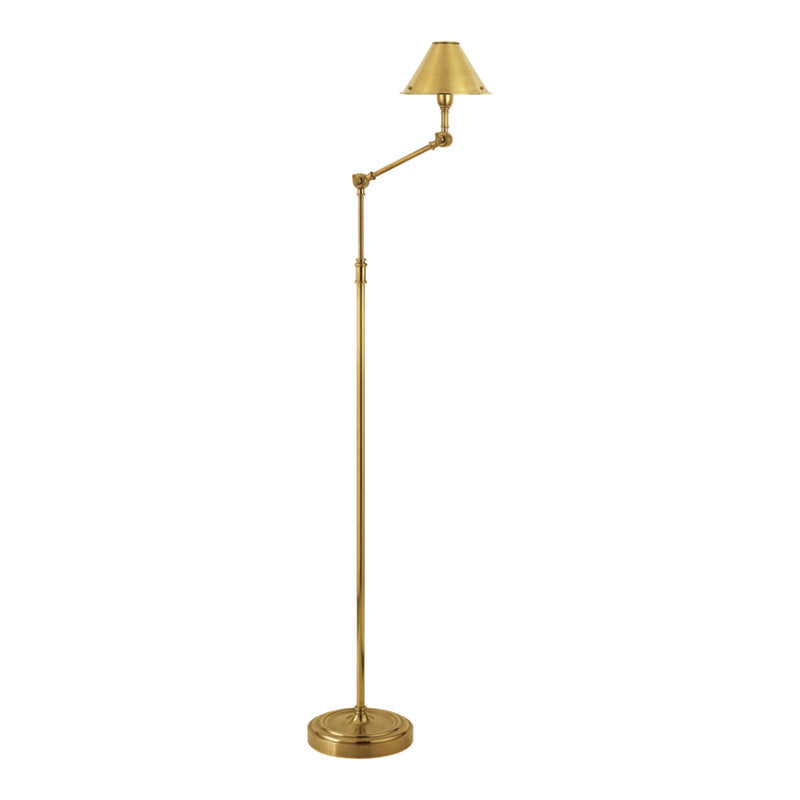 Anette Brass Floor Lamp