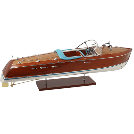 Riva Super Tritone 55 cm Modellbausatz – Türkis 