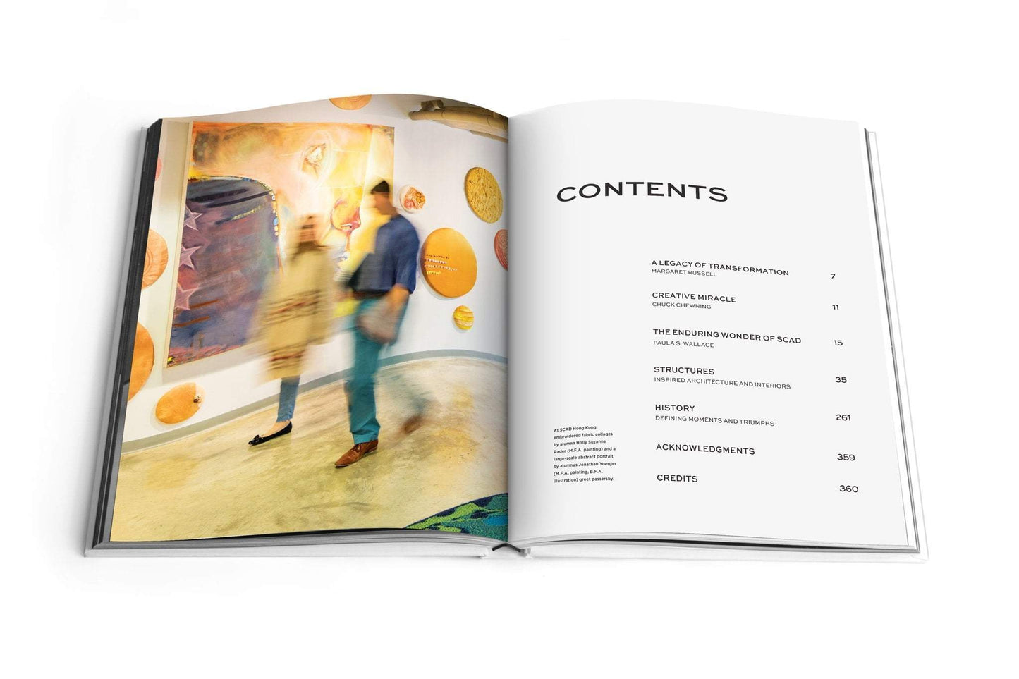 SCAD book, Architecture of a University