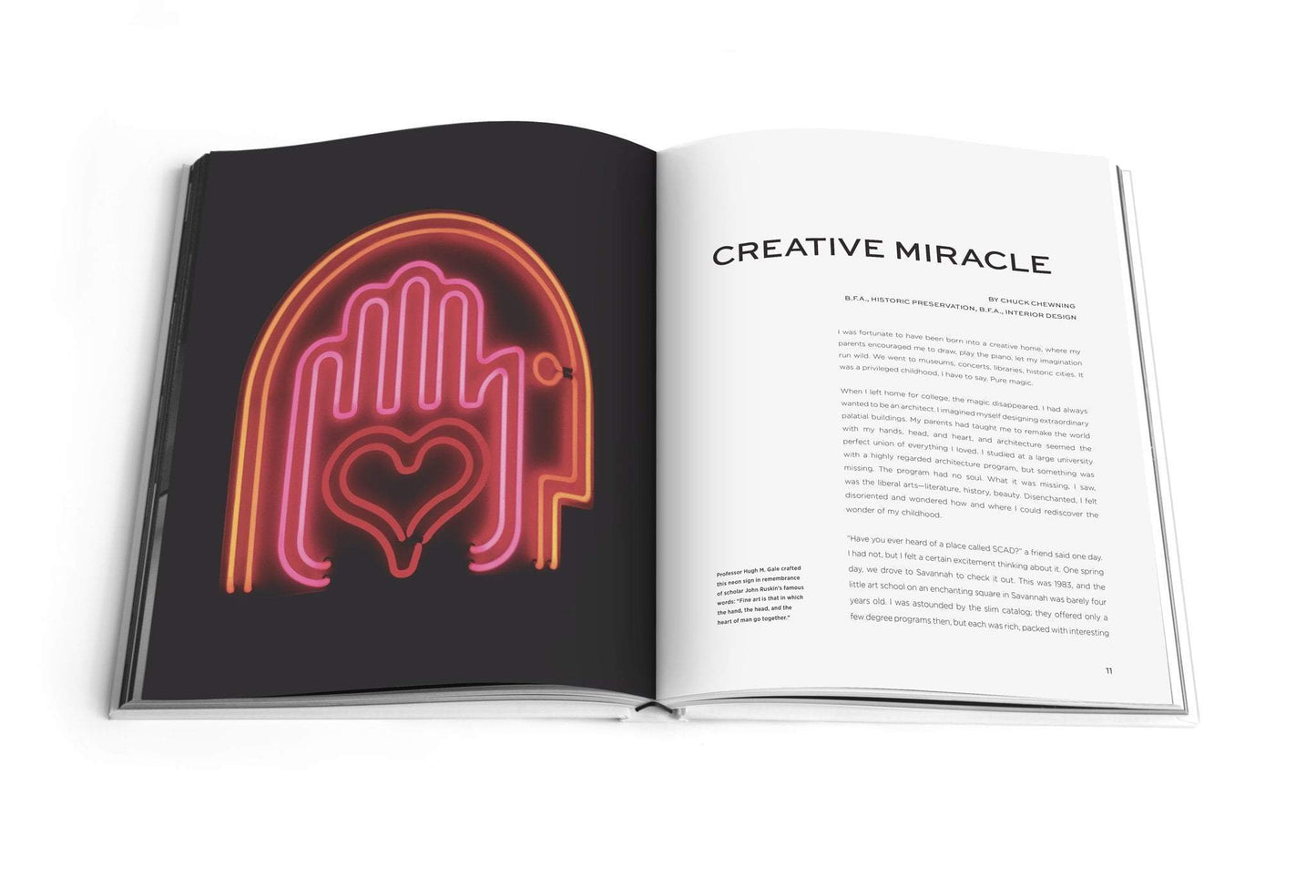 SCAD book, Architecture of a University