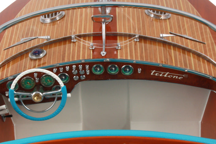 Maquette Riva Super Tritone 82cm - Turquoise