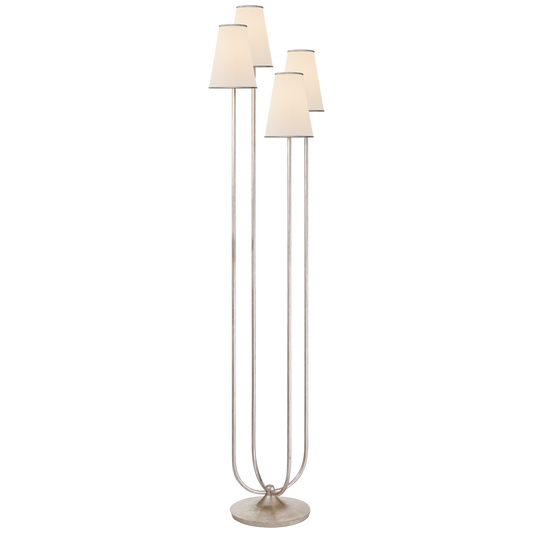 Montreuil Floor Lamp - Silver 