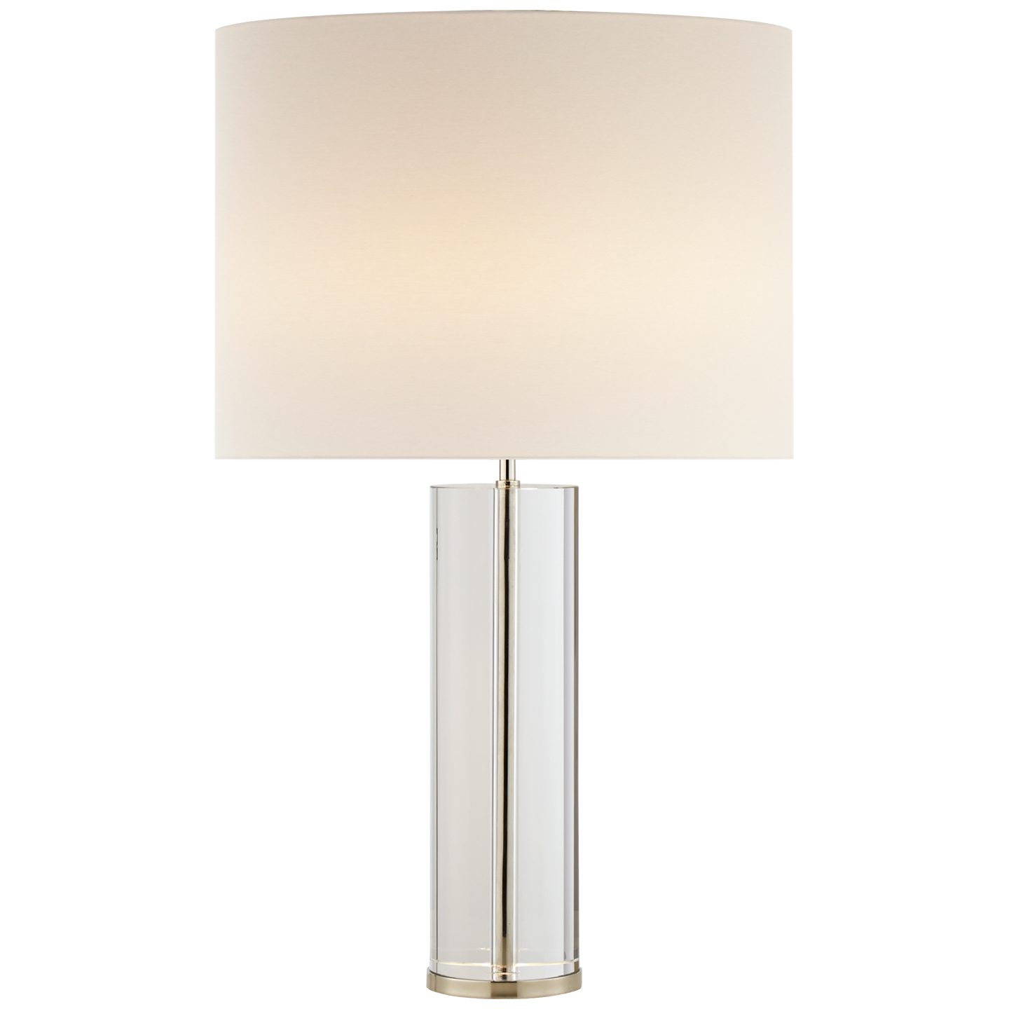 Lampe Lineham Cristal Nickel