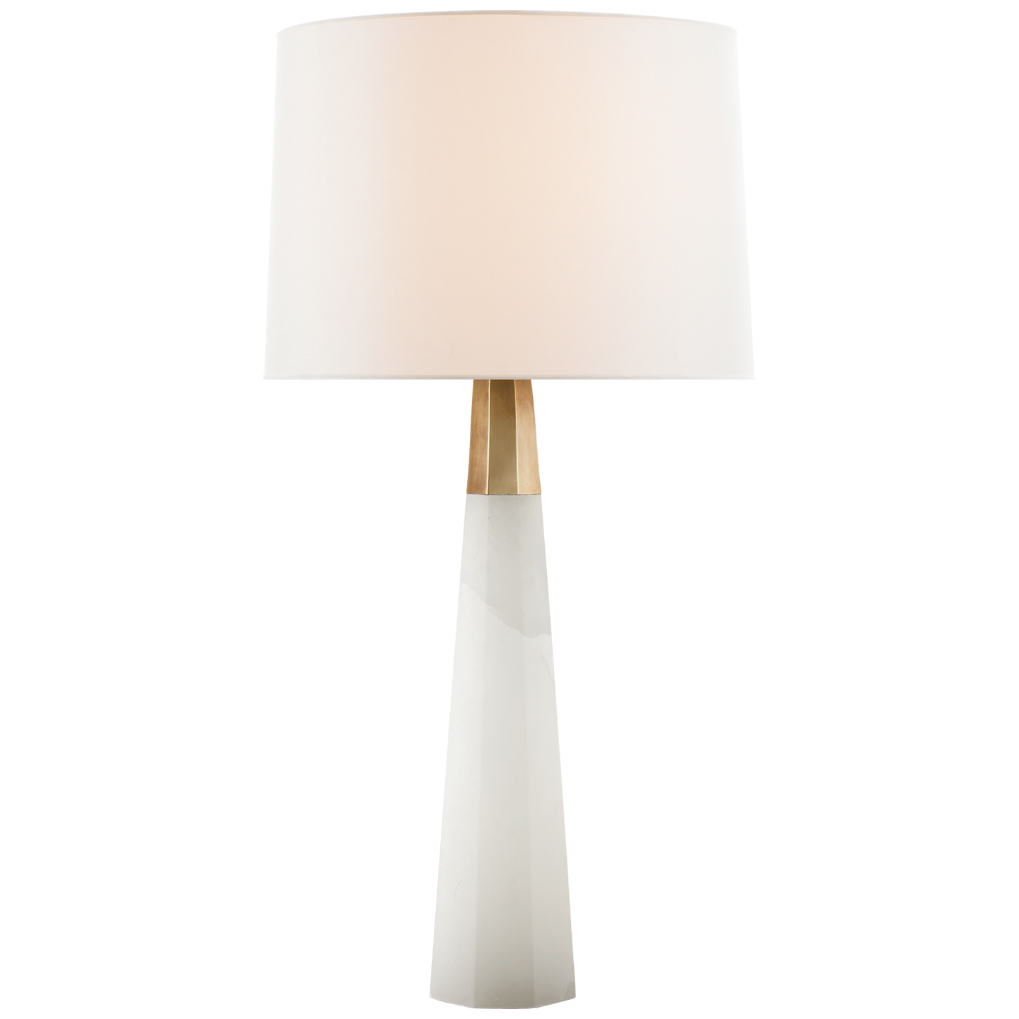 Lampe de Table Olsen - Albâtre et Laiton