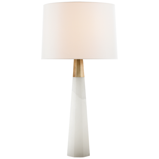 Lampe de Table Olsen - Albâtre et Laiton