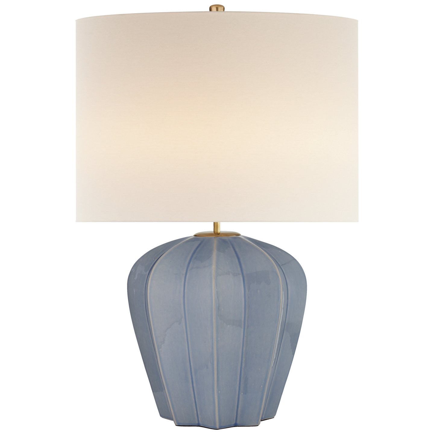 Lampe Pierrepont Bleu Polaire Craquelé