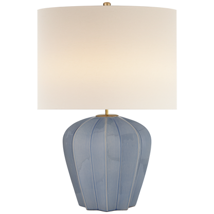 Lampe Pierrepont Bleu Polaire Craquelé