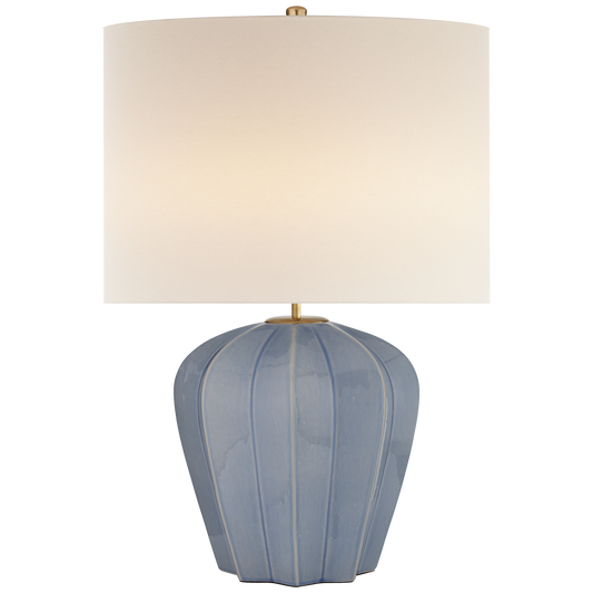 Lampe Pierrepont Bleu Polaire Craquelé