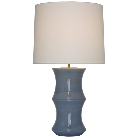 Lampe Marella Medium Bleu Polaire Craquelé