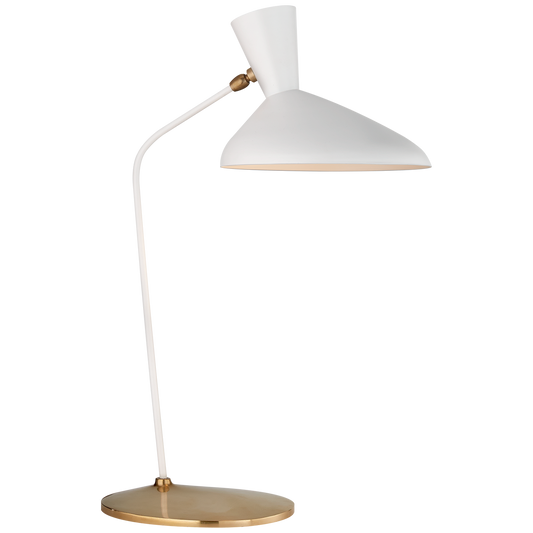 Austen Mattweiße Lampe 