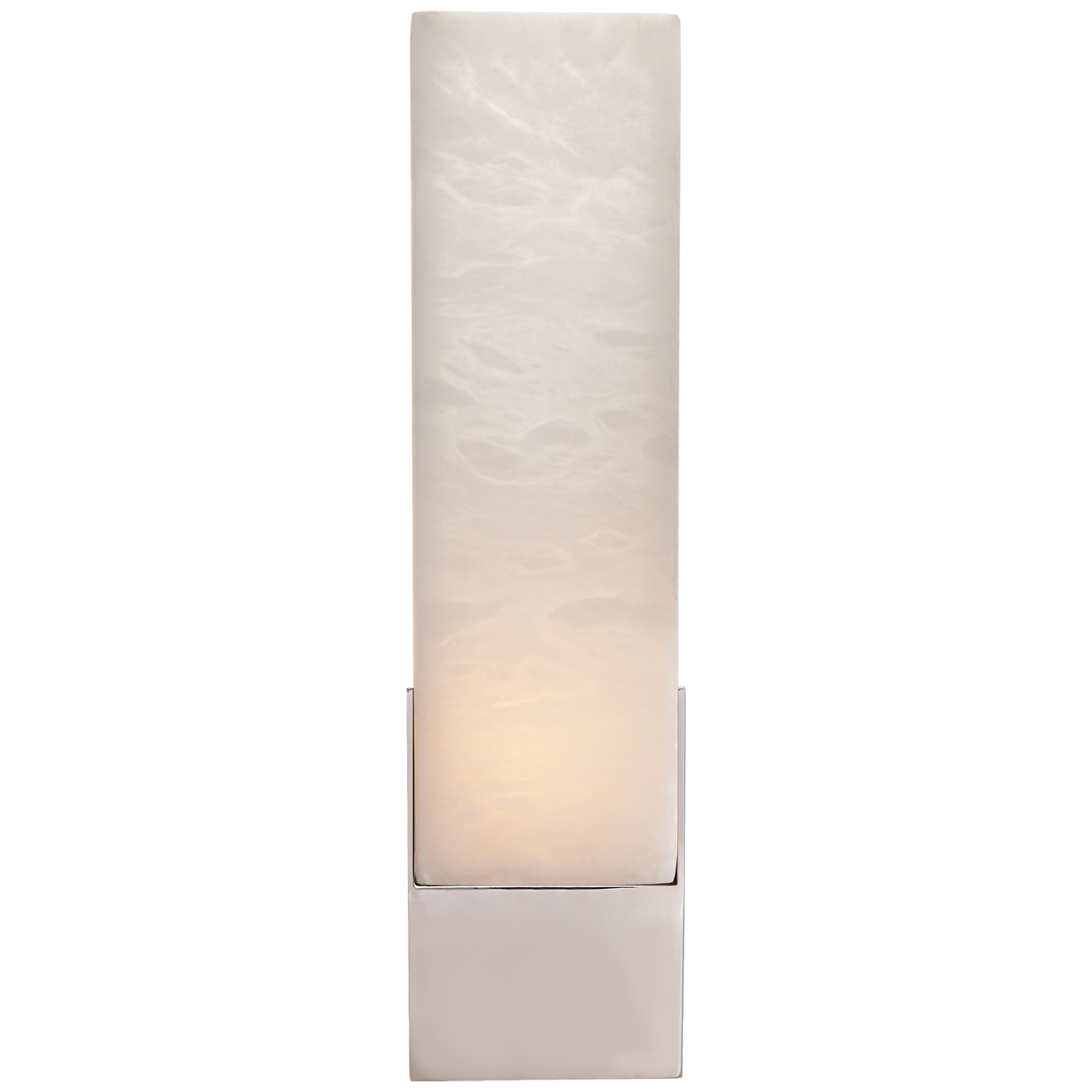 Covet Tall Box Wall Lamp - Nickel 