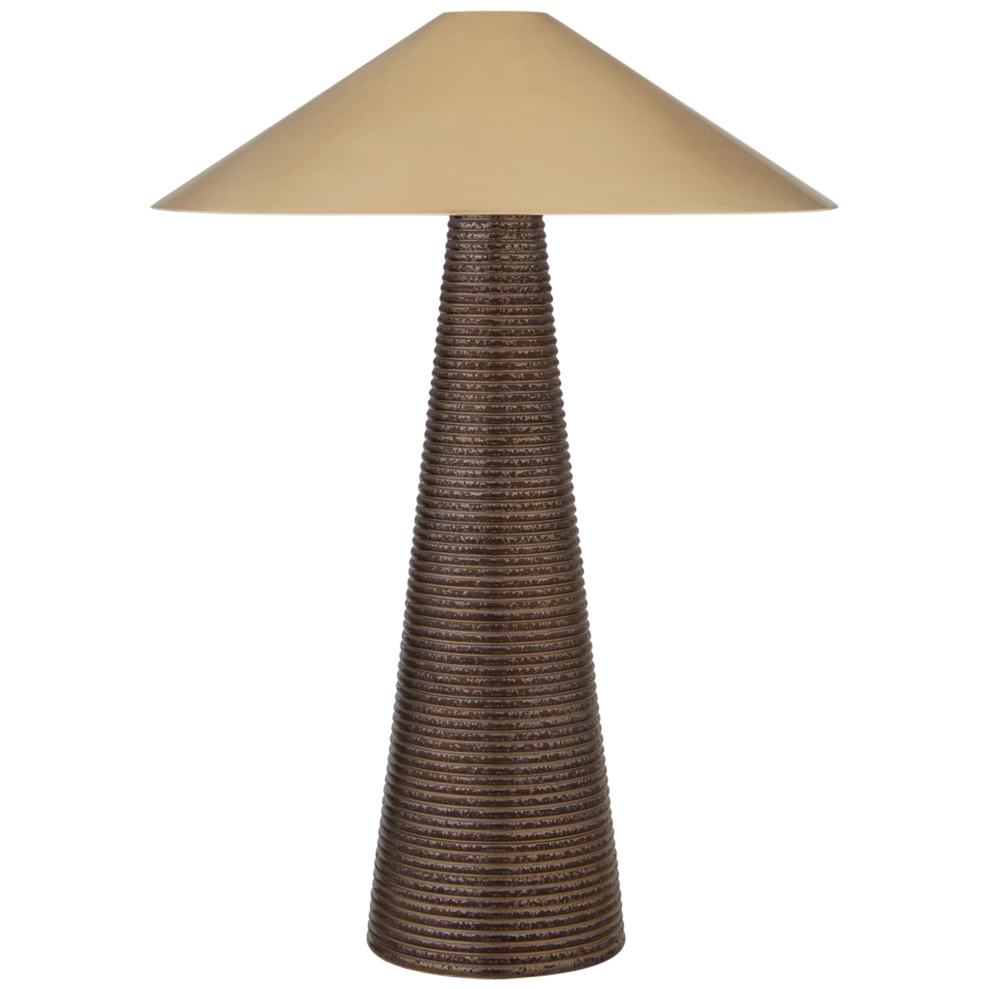 Miramar Bronze Crystal Lamp 