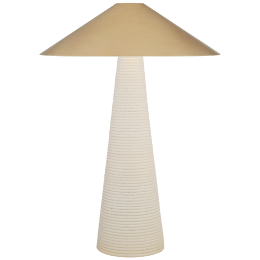 Miramar-Lampe aus weißem Porzellan 