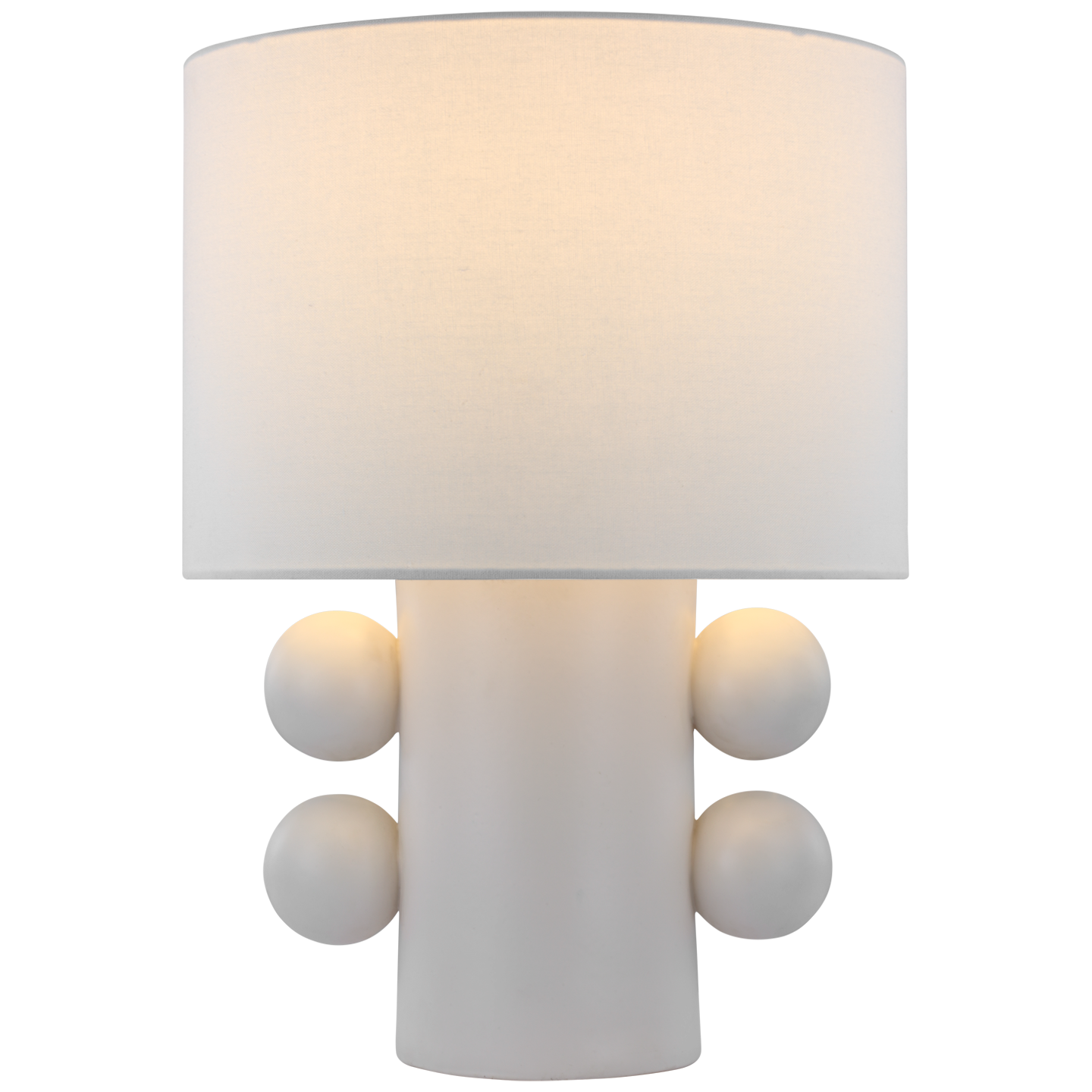 Tiglia low lamp White plaster 
