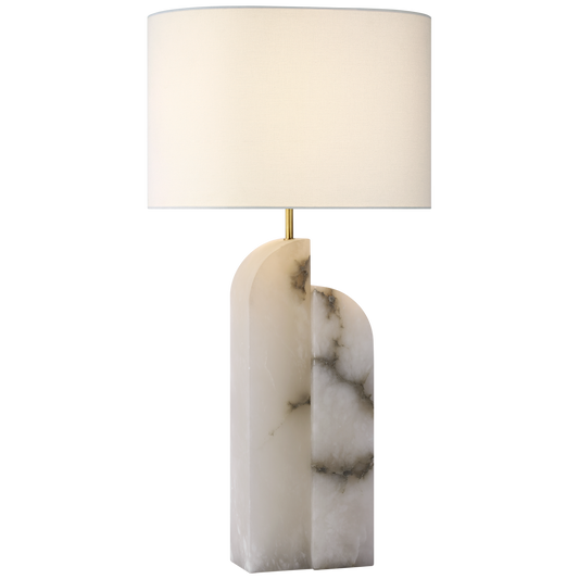 Savoye Lamp Right Alabaster 