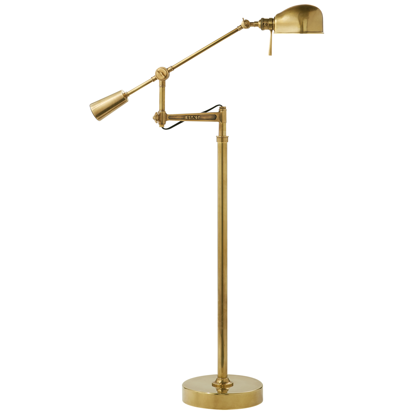 RL '67 Boom Floor Lamp - Brass