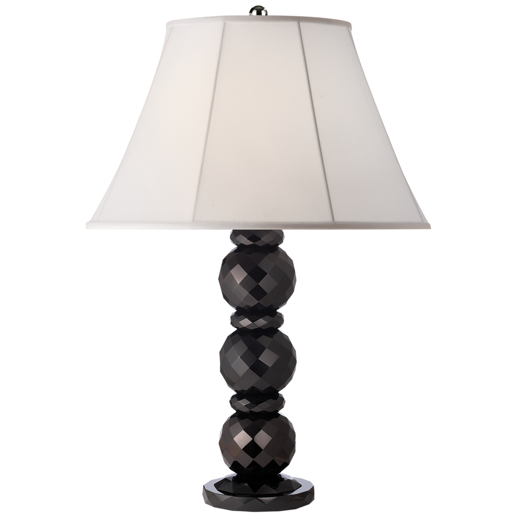 Lampe de table Daniela - Cristal noir
