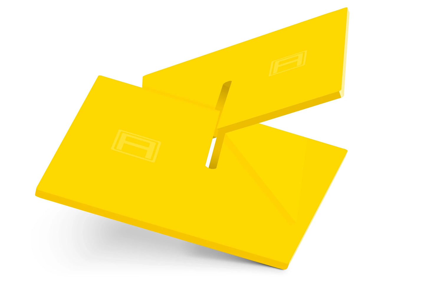 Yellow book holder