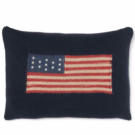Parker American Flag Cushion