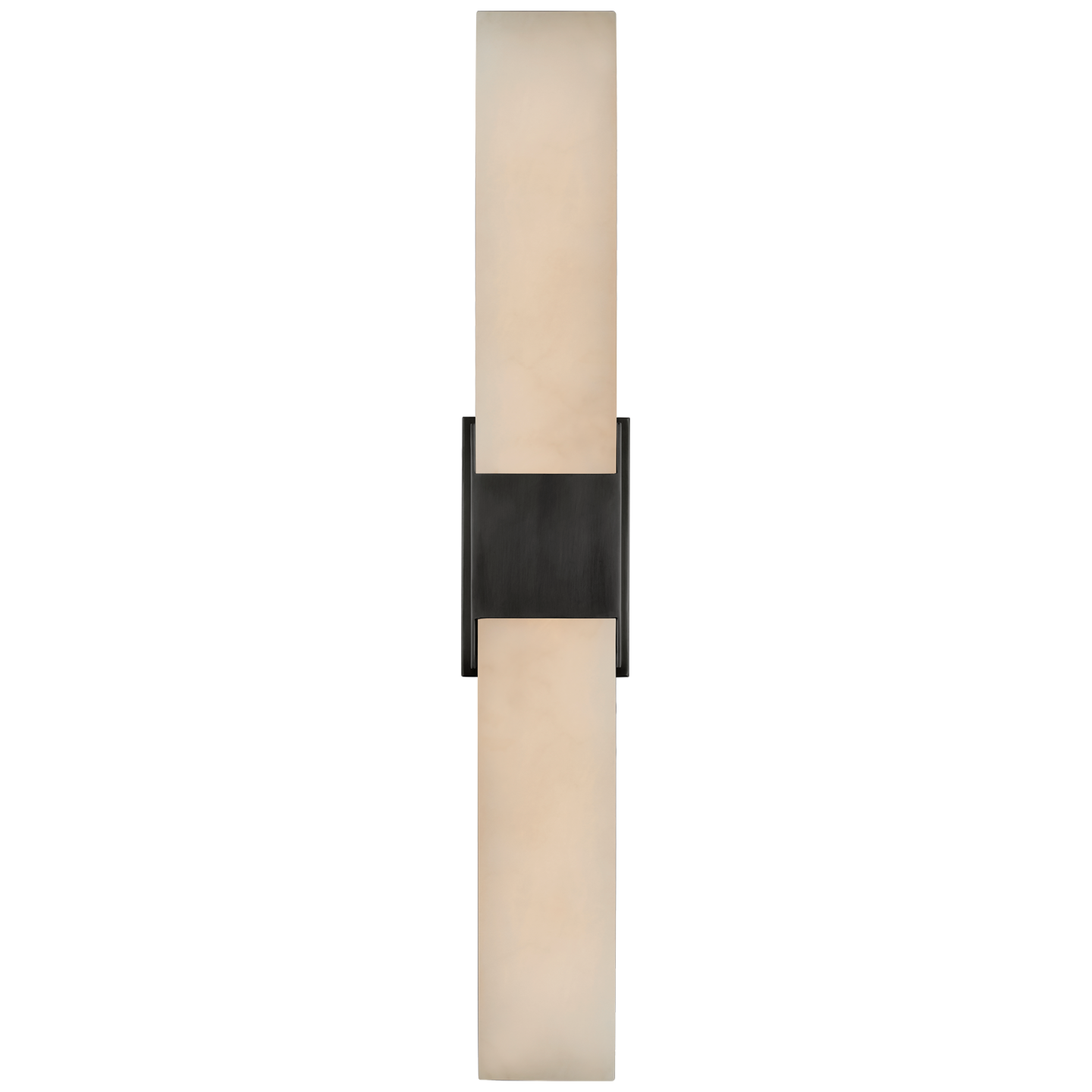 Covet Double Box Alabaster Wall Lamp - Bronze 