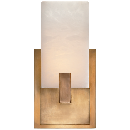 Covet Short Clip Wall Lamp - Brass 