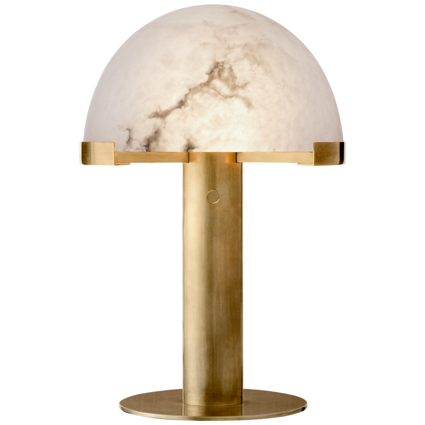 Melange desk lamp - Brass and Alabaster 