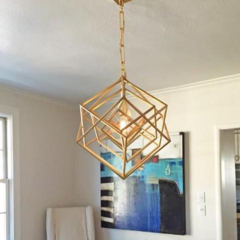 Cubist Small Chandelier 
