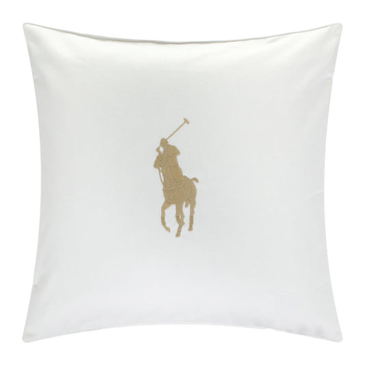 Tanned White Pony Cushion