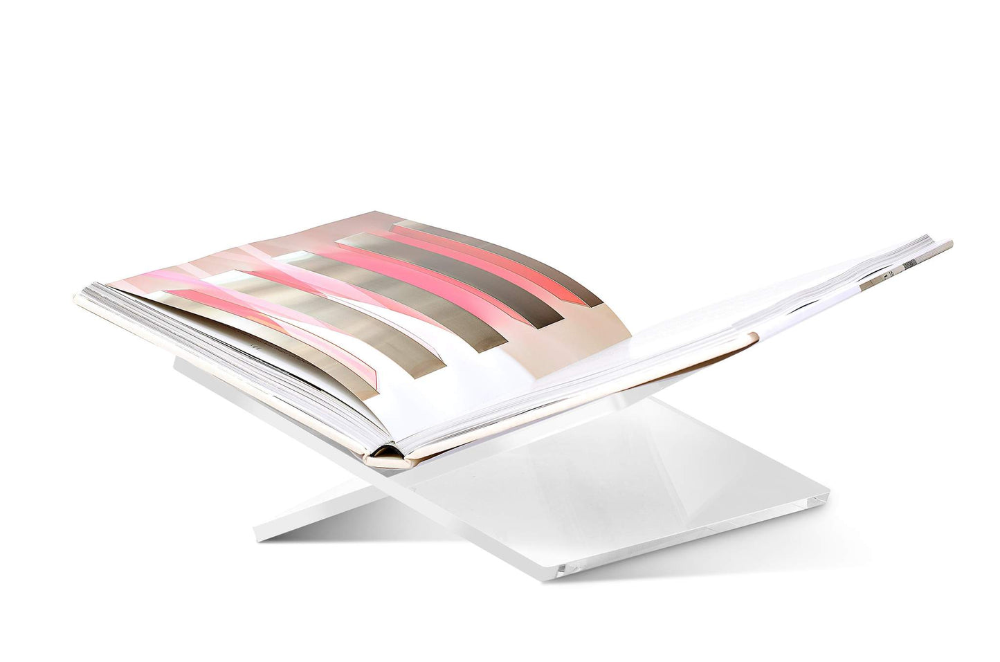 Porte livre transparent