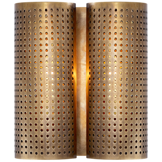 Precision Double Wall Lamp - Brass 