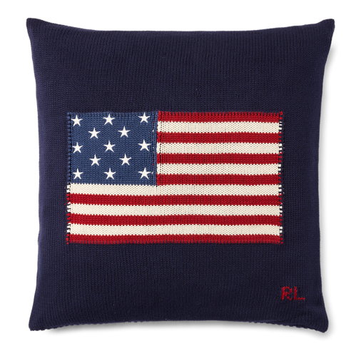 Coussin RL Flag Navy