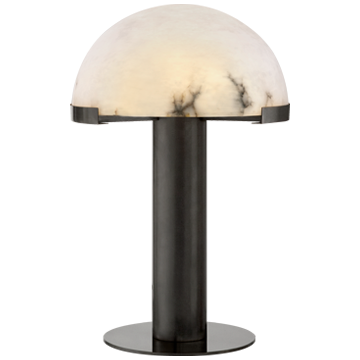 Melange table lamp - Bronze and Alabaster 
